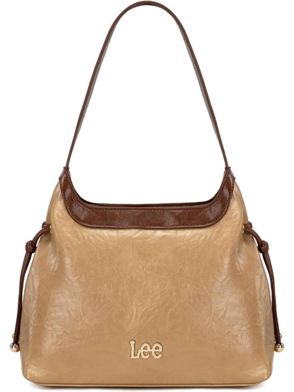 Lee Shoulder Bags for Women, Vintage Leather Top Handle Satchel Bag, Casual Hand